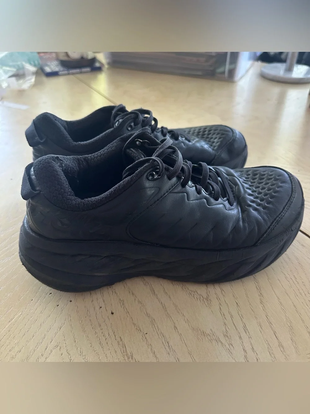 HOKA One One Bondi SR Black Running Shoes Sneakers Women’s 8.5
